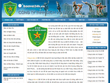 Tablet Screenshot of baove24h.vn